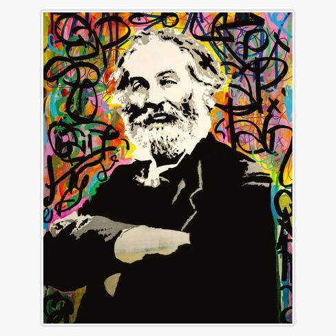Walt Whitman Sticker Bumper Sticker Vinyl Decal 5" in Saudi Arabia