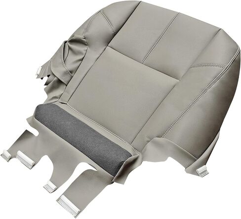 2nd Row Passenger Bottom Seat Cover Replacement Gray Fits for Chevy GMC Tahoe Suburban Avalanche Yukon Silverado Sierra 2007-2014 in Saudi Arabia