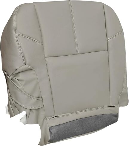 2nd Row Passenger Bottom Seat Cover Replacement Gray Fits for Chevy GMC Tahoe Suburban Avalanche Yukon Silverado Sierra 2007-2014 in Saudi Arabia