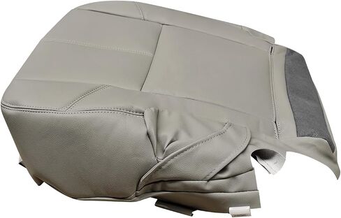 2nd Row Passenger Bottom Seat Cover Replacement Gray Fits for Chevy GMC Tahoe Suburban Avalanche Yukon Silverado Sierra 2007-2014 in Saudi Arabia