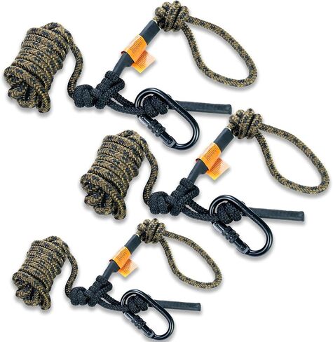 Treestand Lifelines, Linemans Rope for Hunting, Tree Stand Safety Line, Tree Tether Rope, Life Lines for Tree Stands(10 feet), Reflective in Saudi Arabia