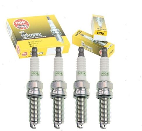 4 pc NGK G-Power Spark Plugs compatible with Honda Civic 1.8L 2.4L L4 2012-2015 in Saudi Arabia