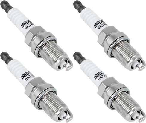 ECCPP Pack of 4 Platinum Iridium Spark Plugs for 2667 Fit for Audi Q3/A5 Quattro/Q5/A4/A4 Quattro/A4 allroad/A6/TT Quattro/A5/A3/TT, Volkswagen Tiguan Limited/CC/Tiguan/Eos/GTI/Beetle/Golf in Saudi Arabia
