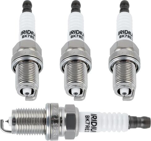 ECCPP Pack of 4 Platinum Iridium Spark Plugs for 2667 Fit for Audi Q3/A5 Quattro/Q5/A4/A4 Quattro/A4 allroad/A6/TT Quattro/A5/A3/TT, Volkswagen Tiguan Limited/CC/Tiguan/Eos/GTI/Beetle/Golf in Saudi Arabia