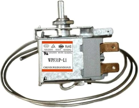 1PCS Freezer Accessories Universal Parts WPF31P-L1 Freezer Temperature Control Switch Intermediate Installation Freezer Thermostat in Saudi Arabia