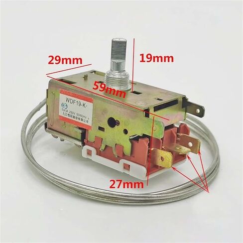 Thermostat Switch WDF19-K K50 K54 K59 K59E Refrigerator Thermostat for Refrigerator in Saudi Arabia