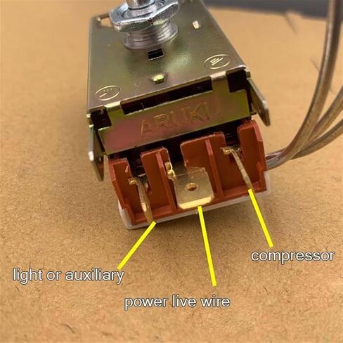 Thermostat Switch WDF19-K K50 K54 K59 K59E Refrigerator Thermostat for Refrigerator in Saudi Arabia