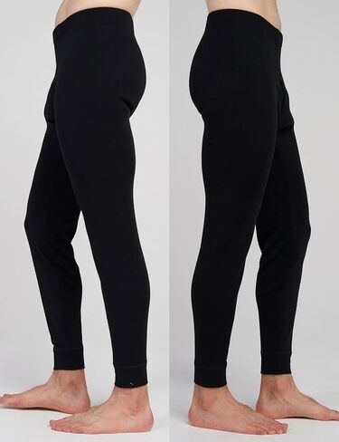 LAPASA Men's 100% Merino Wool Bottom Base Layer Thermoflux Lightweight & Midweight Thermal Underwear Pants Warm Long John in Kuwait