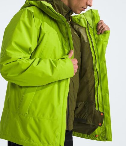 THE NORTH FACE Men's Clement Triclimate Jacket, TNF Black/Asphalt Grey-NPF, X-Large in Saudi Arabia