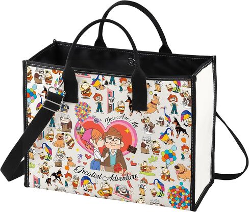 BWWKTOP Up Movie Crossbody Bag Ellie & Carl Fans Gifts أنت أعظم مغامرة حقيبة كتف Kevin Up Merch in Kuwait