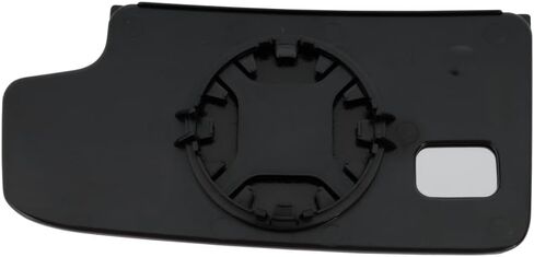 For GMC Sierra 2500 HD/Sierra 3500 HD 2015 16 17 18 2019 Mirror Glass Driver Side | Lower | Towing | Fits Mirrors With Spot Light | 2nd Design | Replacement For GM1324150 | 23444114 in Saudi Arabia