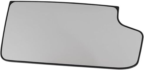 For GMC Sierra 2500 HD/Sierra 3500 HD 2015 16 17 18 2019 Mirror Glass Driver Side | Lower | Towing | Fits Mirrors With Spot Light | 2nd Design | Replacement For GM1324150 | 23444114 in Saudi Arabia