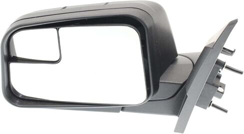 Garage-Pro Driver Side Power Non-Heated Mirror for Ford Edge 2009-2011 With Spotter Glass; Without Memory & Puddle Lamp Textured Build Date To February 8 2011 in Saudi Arabia