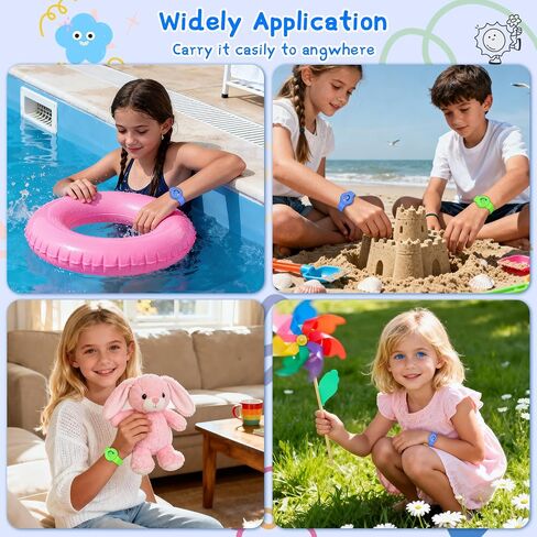 2Pack Compatible for AirTag Bracelet Waterproof, Soft Silicone Air tag Wristband Holder Cute Air Tags Case for Children Teen (Beige+Pink) in Kuwait