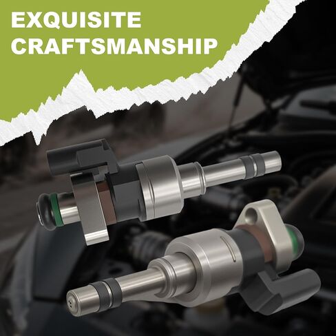 Set Of 4 Fuel Injectors For 2016-2019 Buick Encore 1.4L For 2016-2020 Chevrolet Cruze Equinox Malibu Trax 1.4L 1.5L For 2018-2020 GMC Terrain 1.5L FJ1293 12644767 55577403 in Kuwait