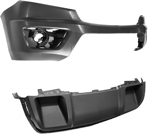 Colorado Front Bumper Cover & Skid Plate Compatible with 2015-2020 Ch-evy Colorado 23484644 22893870 GM1000993 GM1095204 in Kuwait