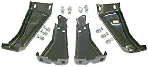 Rear Bumper Bracket Set - Compatible with 1975-1980 Chevy C10 Fleetside/Wideside in Saudi Arabia
