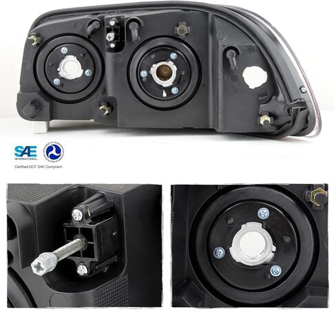 AKKON - لسلسلة Mack Granite 98-05 Vision CX 600 | 07 السيرة الذاتية | 08-09 GU7 GU8 | المصابيح الأمامية للسائق + الراكب in Saudi Arabia