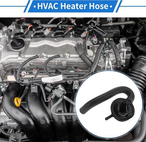 1 قطعة خرطوم سخان HVAC لمرسيدس بنز CLK500 CLK55 ل AMG 2003-2006 جيد ختم المطاط الأسود مشعات المحرك المبرد خرطوم in Saudi Arabia