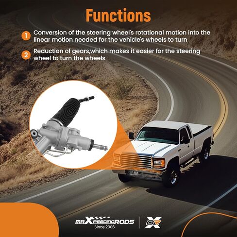 رف وترس توجيه هيدروليكي من maxpeedingrods لسيارة Mercedes-Benz GL320 GL350 GL450 GL550 ML320 ML350 ML450 ML500 ML550 ML63 2006-2012، استبدال # 264022، 1644600500، 1644600100 in Saudi Arabia