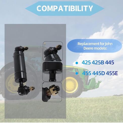WFLNHB Hydraulic Cylinder AM118795 AM14717 Replacement for John Deere 425 425B 445 455 445D 455E in Saudi Arabia