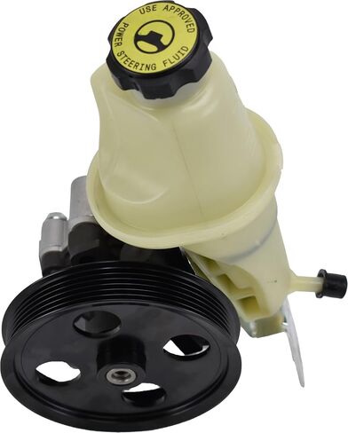 Mechanics Choice Power Steering Pump for 2000-2004 Dodge Dakota, Durango (V8 4.7L) (New, with Pulley, with Reservoir, with Cap) in Saudi Arabia