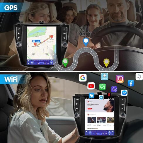 Car Stereo Radio Upgrade for Chevy Silverado and GMC Sierra 2014 2015 2016 2017 2018, 13.1" 2K Screen Android 12 2+32GB Wireless CarPlay and Android Auto/DSP/GPS/Bluetooth/WiFi /1080P Rear Camera in Kuwait