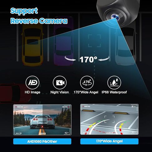 Car Stereo Radio Upgrade for Chevy Silverado and GMC Sierra 2014 2015 2016 2017 2018, 13.1" 2K Screen Android 12 2+32GB Wireless CarPlay and Android Auto/DSP/GPS/Bluetooth/WiFi /1080P Rear Camera in Kuwait