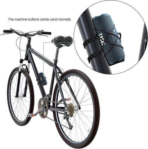 Bike Speaker Mount Holder for JBL GO 4/GO 3/GO 2, Handlebar Mounted Universal Bicycle & Motorcycle GO 4/GO 3/GO 2 Speaker Mount Bracket, with Elastic Silicone Grille in Kuwait