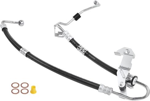 مجموعة خط خرطوم ضغط التوجيه المعزز A-Premium متوافقة مع BMW X1 2013 335i xDrive 2010-2013 L6 3.0L استبدال # 32416783797 in Saudi Arabia