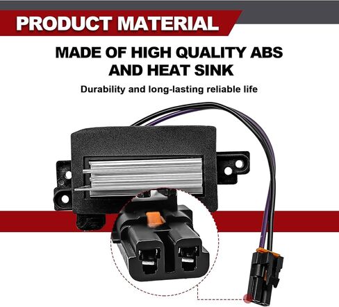 AC Blower Motor Resistor Blower Control Module, 15-80567 89018778 52495874 4P1516, Fit for 2003-2007 Chevy Silverado Avalanche Suburban Tahoe, GM Sierra Envoy Yukon, Escalade in Saudi Arabia