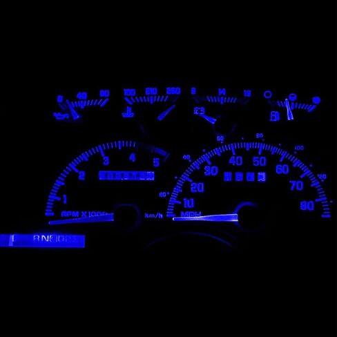 10Pcs t5 led bulbs Instrument dash lights Instrument Gauge Cluster LED Dash Kit Dashboard LED Light Bulbs Ice Blue Replacement for Subaru Impreza WRX RS TS 2002 2003 2004 2005 2006 2007 Truck in Saudi Arabia