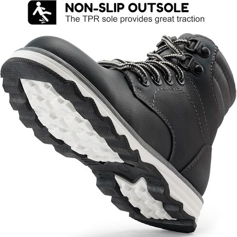 Boys Ankle Boots Kids Winter Walking Boots Shoes Boy Zipper Boot Hiking Boots in Kuwait