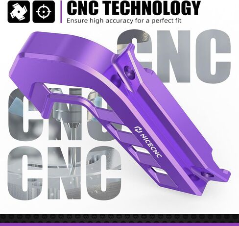 NICECNC Chain Guard Sprocket Cover Compatible with Stark Varg EX MX 2024-2025,with Extended Protection & Built-in POM Guide, High-Strength 6061-T6 CNC Aluminum Red in Saudi Arabia