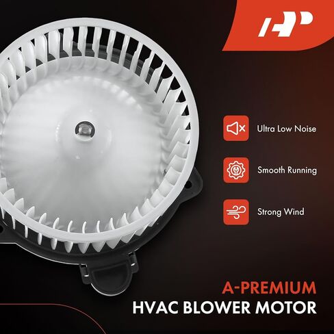 A-Premium HVAC Heater Blower Motor and Resistor Assembly Compatible with Hyundai & Kia Vehicles - Sonata 2006-2010, Optima 2008-2010, Azera 2006-2011 - Front Side, 2-PC Set, Replace# 97112-1C000 in Saudi Arabia