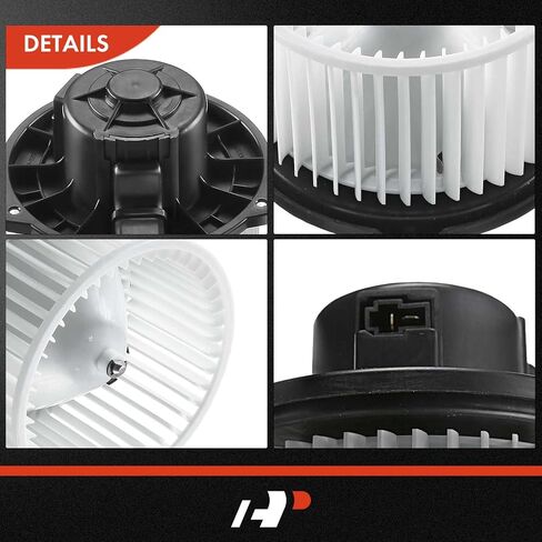 A-Premium HVAC Heater Blower Motor and Resistor Assembly Compatible with Hyundai & Kia Vehicles - Sonata 2006-2010, Optima 2008-2010, Azera 2006-2011 - Front Side, 2-PC Set, Replace# 97112-1C000 in Saudi Arabia