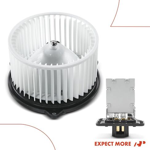 A-Premium HVAC Heater Blower Motor and Resistor Assembly Compatible with Hyundai & Kia Vehicles - Sonata 2006-2010, Optima 2008-2010, Azera 2006-2011 - Front Side, 2-PC Set, Replace# 97112-1C000 in Saudi Arabia