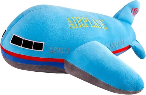 15.7" Airplane Plush Yellow Stuffed Plane Toy Aircraft Hug Pillow Gifts for Kids in Saudi Arabia