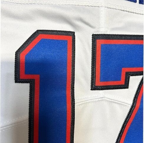 Custom Stitched Josh Allen Youth White Jersey NO Logos in Saudi Arabia