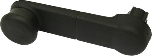 Garage-Pro Front/Rear Window Crank Compatible with Ford F-Series 1997-2014/Ranger 1993-2011/Super Duty 1999-2016 Textured Black Plastic in Saudi Arabia