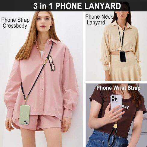 Crossbody Phone Strap ، 3 في 1 جسم عبر الهاتف المضاد للسرقة in Kuwait