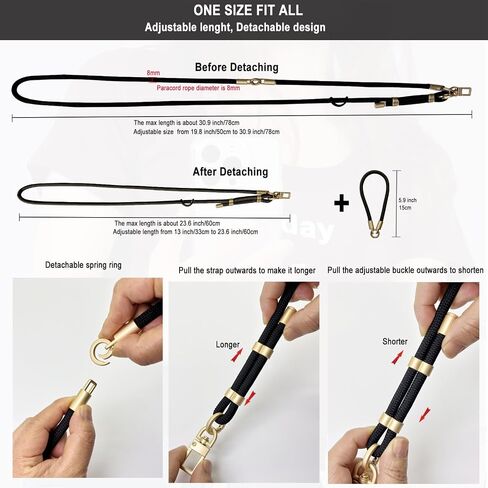 Crossbody Phone Strap ، 3 في 1 جسم عبر الهاتف المضاد للسرقة in Kuwait