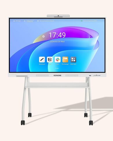 اللوحة الذكية للفصول الدراسية ، 65 "8+128 GB Smartboard التفاعلية المدمجة في نظام التشغيل Android OS & Open App Ecosystem - 4K الشاشة اللوحة الرقمية الإلكترونية لاستوديو مدرسة Office School in Kuwait