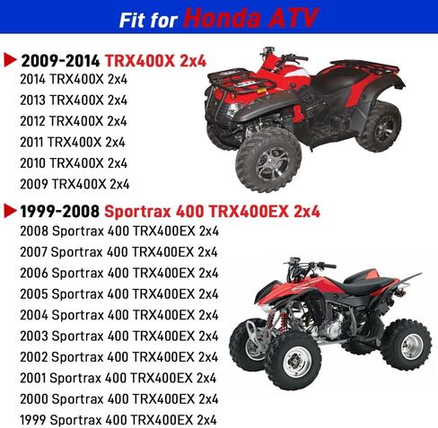400EX القابض وألواح الاحتكاك مجموعة فلتر زيت حشية كاملة متوافقة مع Honda Sportrax 400 TRX400EX 1999-2008 TRX400X 2009-2014 in Saudi Arabia