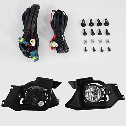 AKKON - For 2012-2014 CRV CR-V LX EX Touring Sport Model Clear Fog Light Lamp Left+Right Pair Replacement in Saudi Arabia