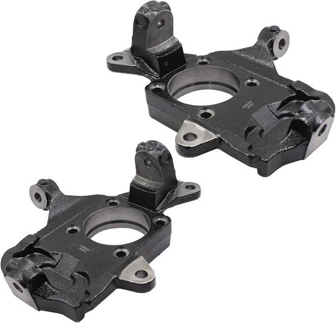 Pair of 2" Drop Spindles Knuckles 2WD 4WD AWD Compatible with 1999-2009 Chevrolet Silverado GMC Sierra 1500HD 2500HD 1 Ton Compatible with 2003-2009 Hummer H2 in Saudi Arabia