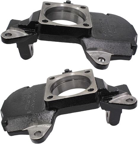 Pair of 2" Drop Spindles Knuckles 2WD 4WD AWD Compatible with 1999-2009 Chevrolet Silverado GMC Sierra 1500HD 2500HD 1 Ton Compatible with 2003-2009 Hummer H2 in Saudi Arabia