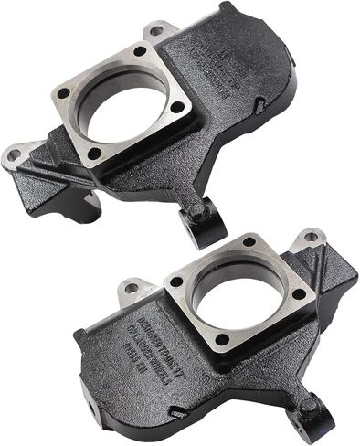 Pair of 2" Drop Spindles Knuckles 2WD 4WD AWD Compatible with 1999-2009 Chevrolet Silverado GMC Sierra 1500HD 2500HD 1 Ton Compatible with 2003-2009 Hummer H2 in Saudi Arabia