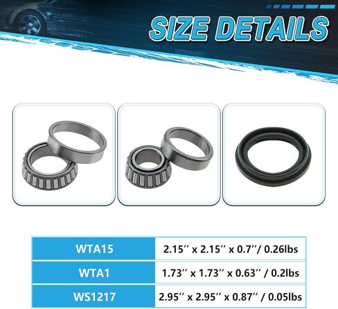 6 قطعة مجموعة سدادات السباق الأمامية مناسبة لـ 1969-1980 Volkswagen 411 412 Super Beetle Fastback Karmann GHIA Thing/WTA15 WTA1 WS1217 in Saudi Arabia