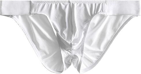 Men's Low Rise Micro Modal Bikini Briefs with Openwork Mesh Detail and Pouch Underwear in Saudi Arabia